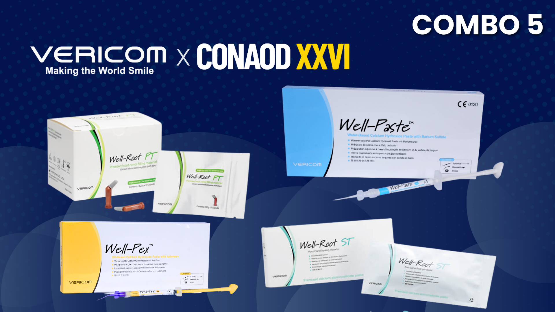 Combo Medicación Endodoncia